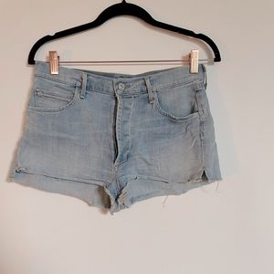 CITIZEN OF HUMANITY DENIM SHORTS